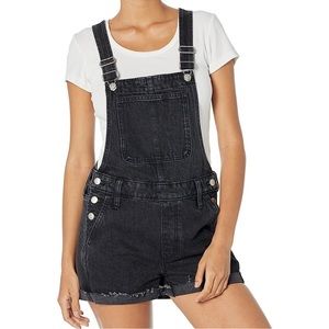 Madewell Adirondack Overalls Shorts in Lunar Wash Size XXS‎